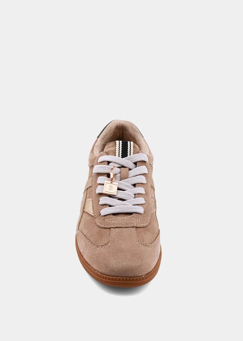 Mink Suede Sasha Sneakers