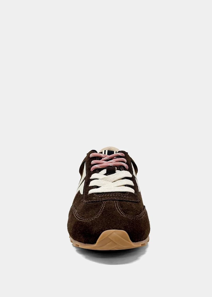 Brown Suede Sarah Sneakers