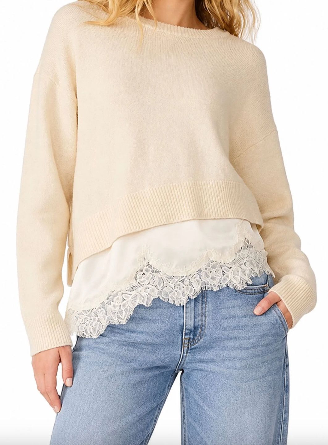 Cream Aries Sweater