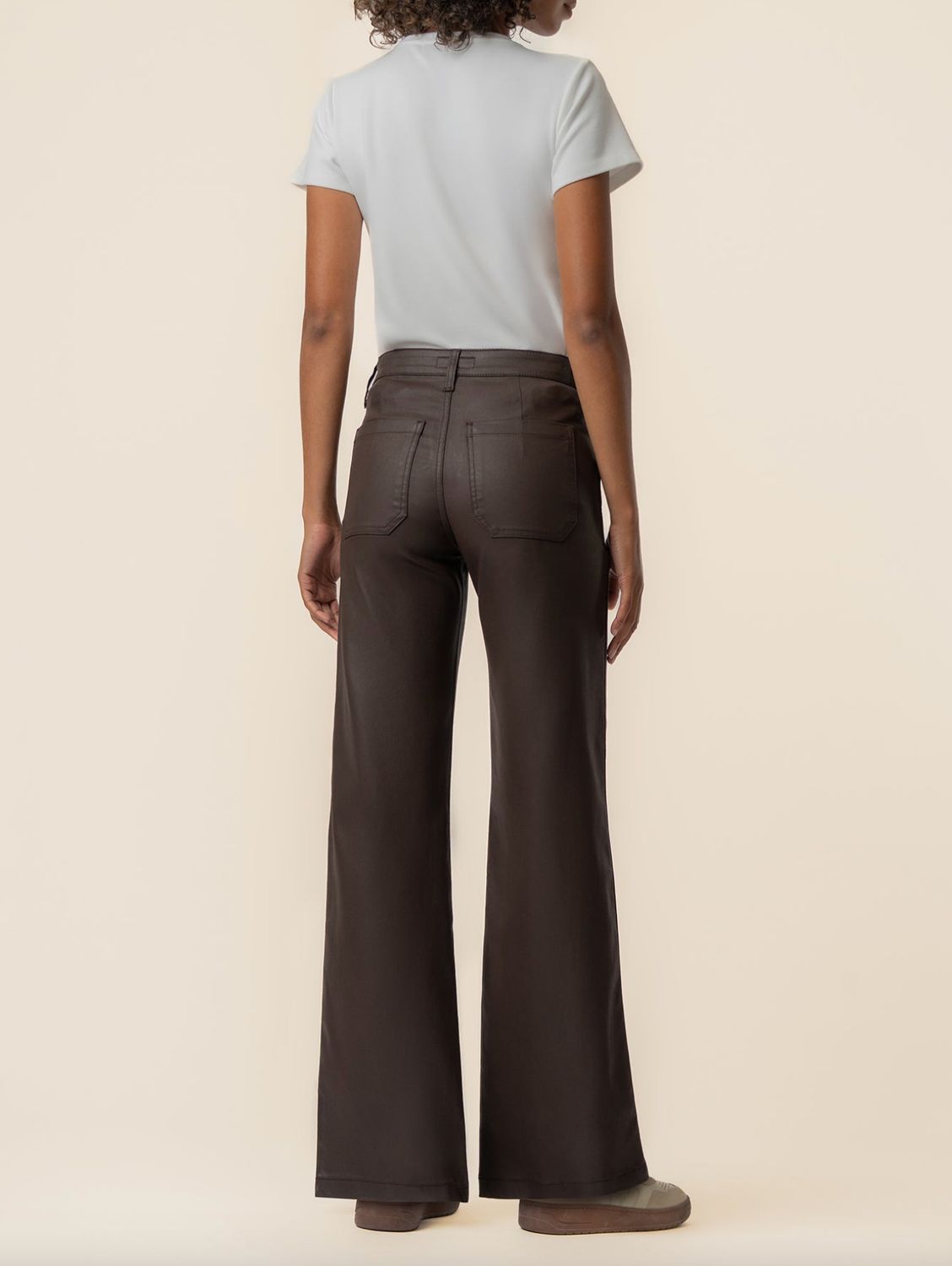 Chocolate Coated Jodi High Rise Straight Leg