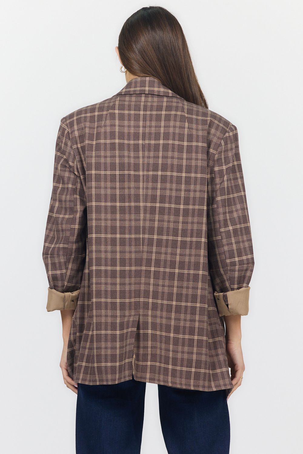 Cambridge Check Spencer Blazer