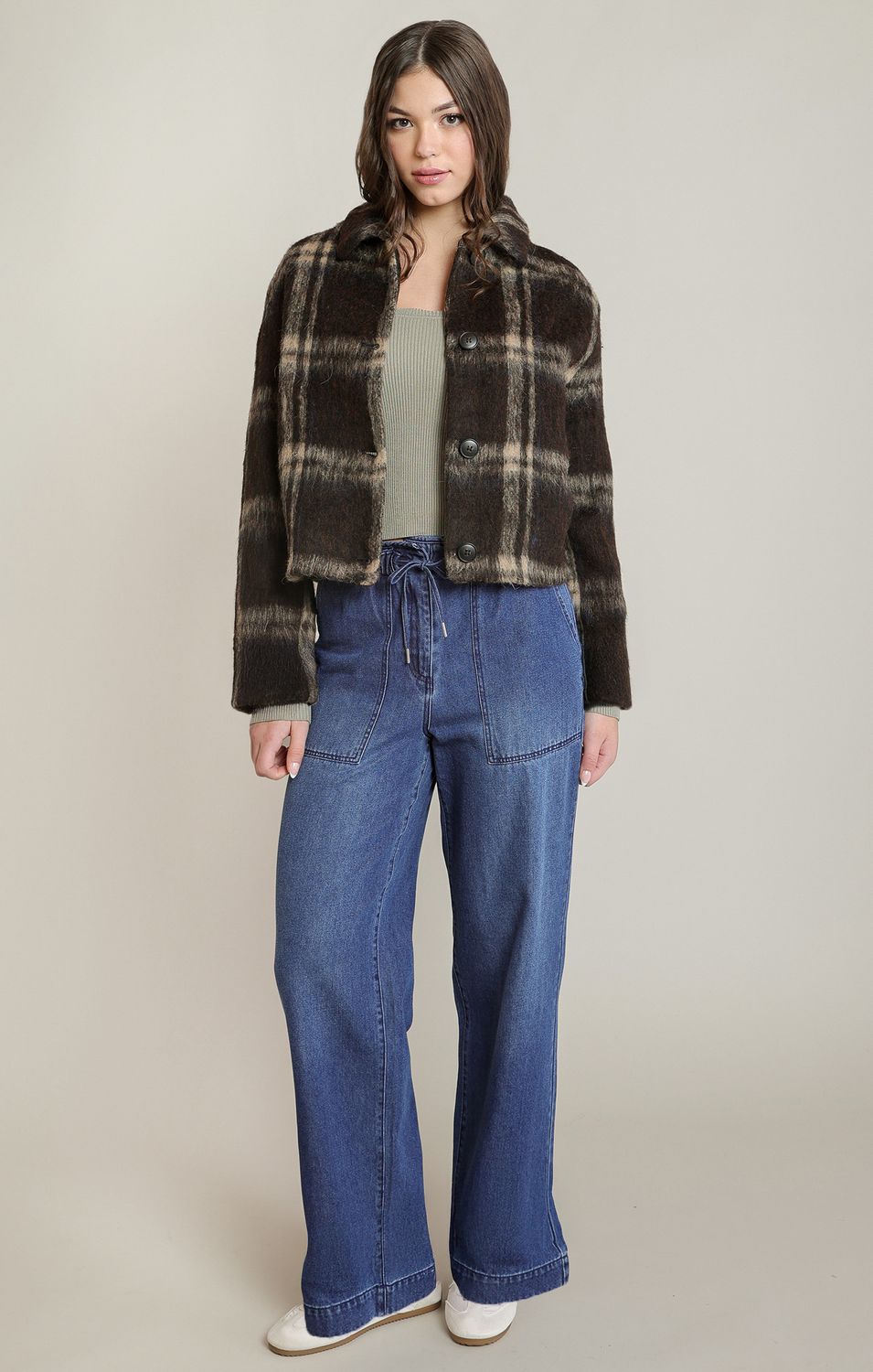 Washed Indigo Denim Pant