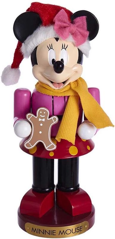 10&quot; Disney© Minnie Mouse With Gingerbread Doll Nutcracker