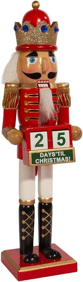 15&quot; Nutcracker King With Calendar