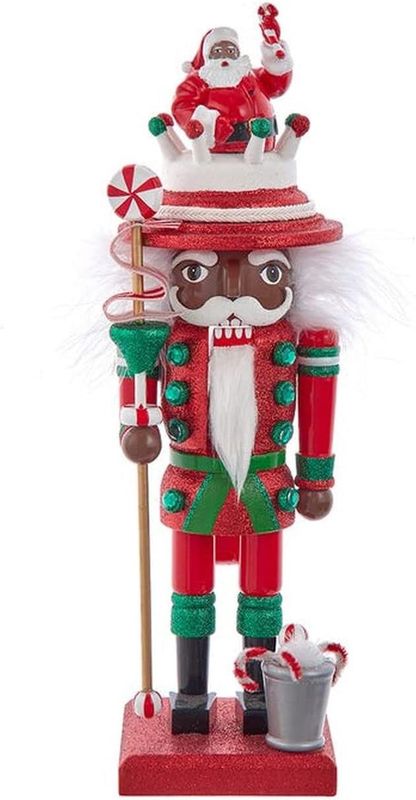 12&quot; Hollywood Nutcrackers™ Black Santa