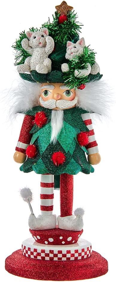 14&quot; Hollywood Nutcrackers™ Cats in Tree Hat