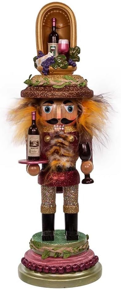 15" Hollywood Nutcrackers™ Wine Nutcracker