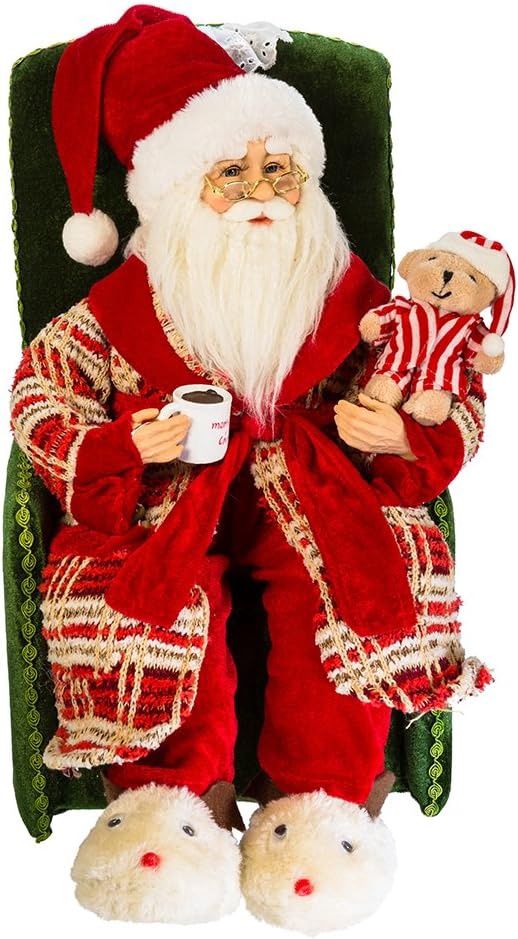 17&quot; Kringle Klaus Santa in Pajamas