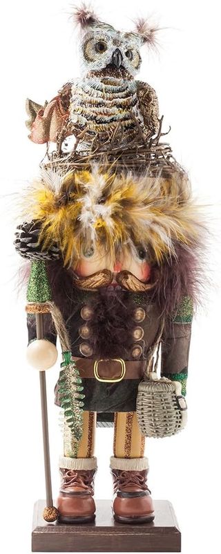 16&quot; Hollywood Nutcrackers™ Owl Hat Woodsman