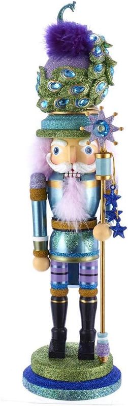 17.5&quot; Hollywood Nutcrackers™ Peacock
