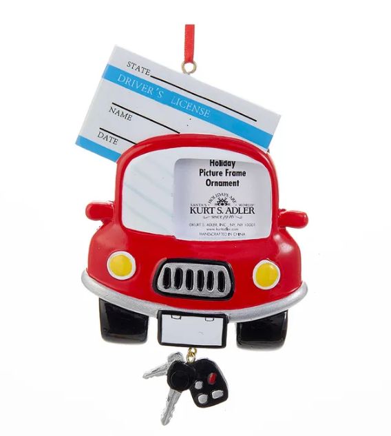 5&quot; Drivers License Photo Frame Ornament For Personalization