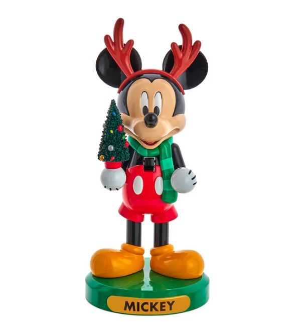 6&quot; Disney© Mickey Mouse With Tree Nutcracker