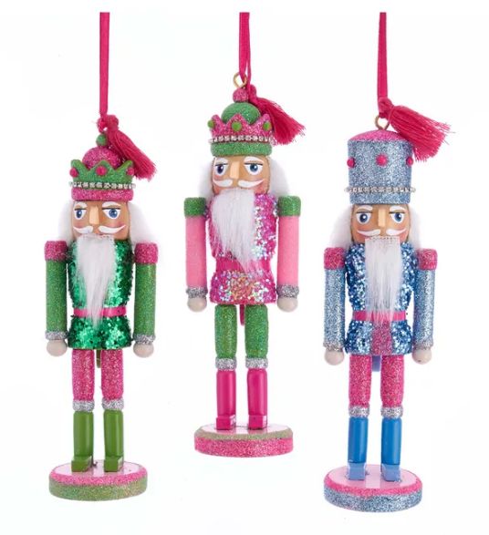 6&quot; Preppy Nutcracker Ornament, EACH