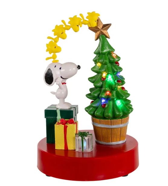 Peanuts© Musical Light-Up Table Piece