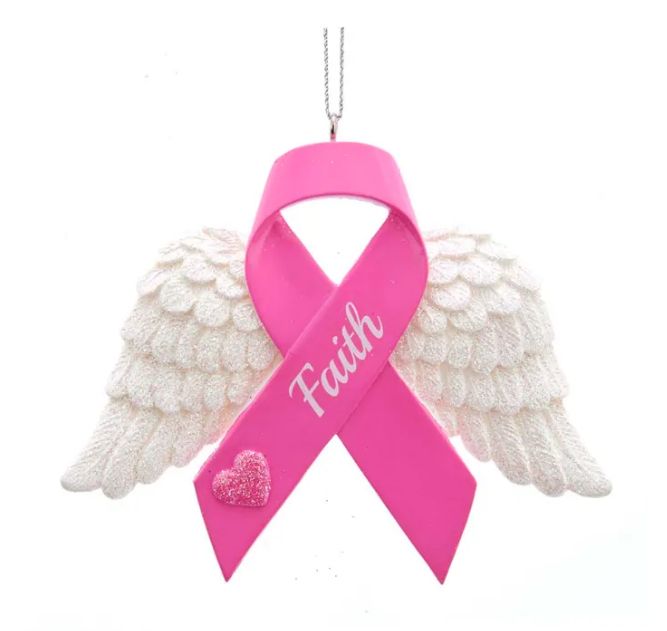 Susan G. Komen® Pink Ribbon Wings Ornament