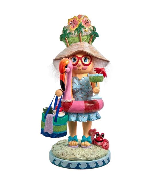 15&quot; Hollywood Nutcrackers™ Beach Girl
