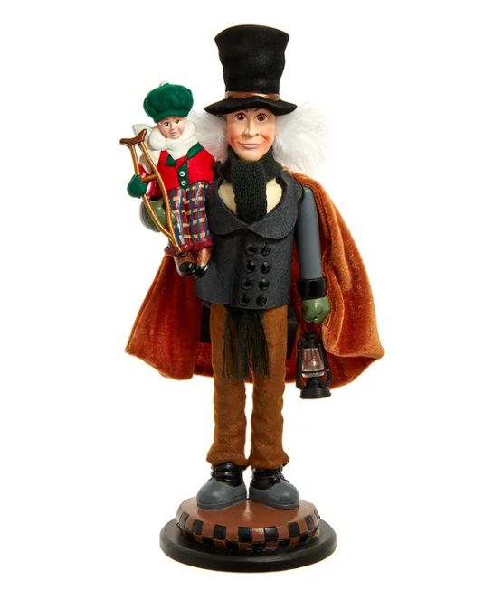 15&quot; Hollywood Nutcrackers™ Bob Cratchit &amp; Tiny Tim Nutcracker (2nd in Christmas Carol Series)