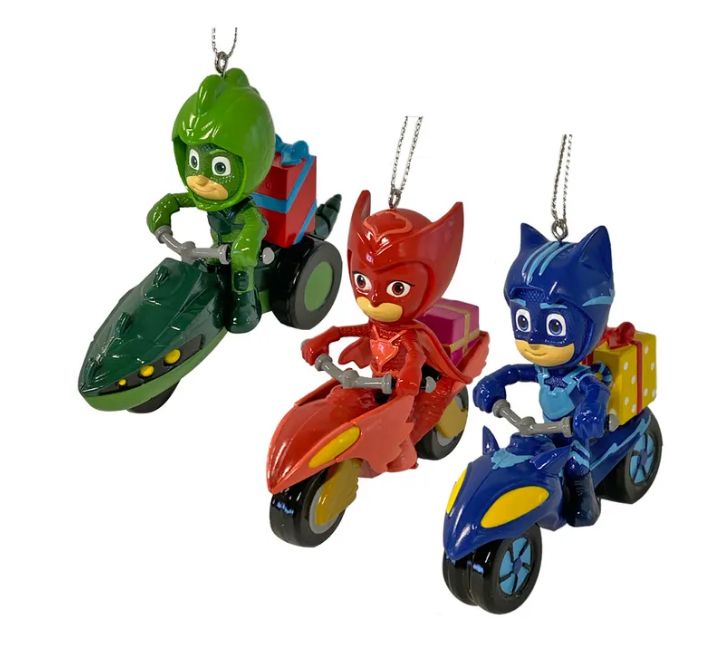 PJ Masks© With Vehicle Ornament, EACH