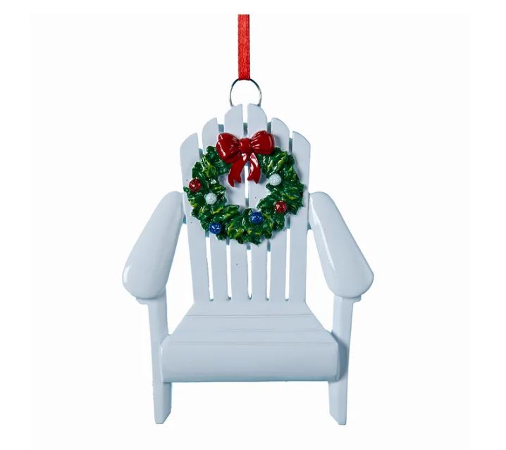 Adirondack Chair Ornament For Personalization