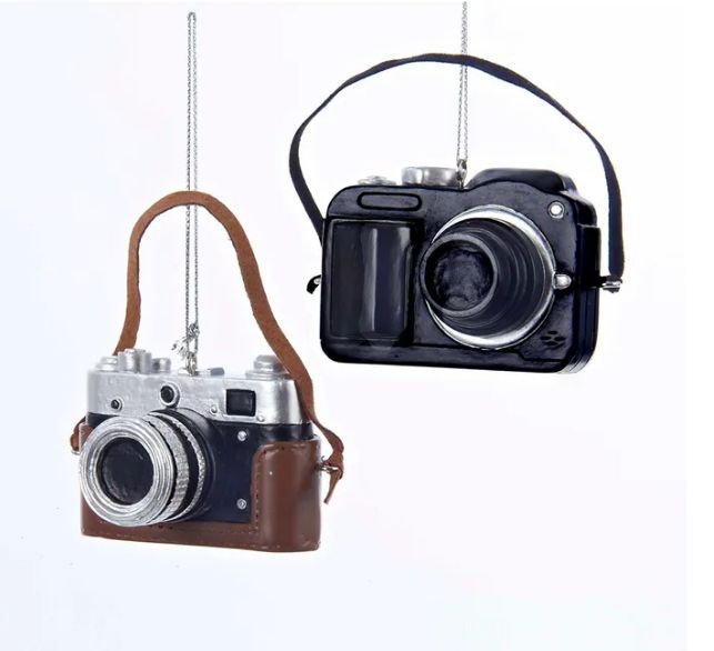 2.5&quot; Camera Ornament, EACH