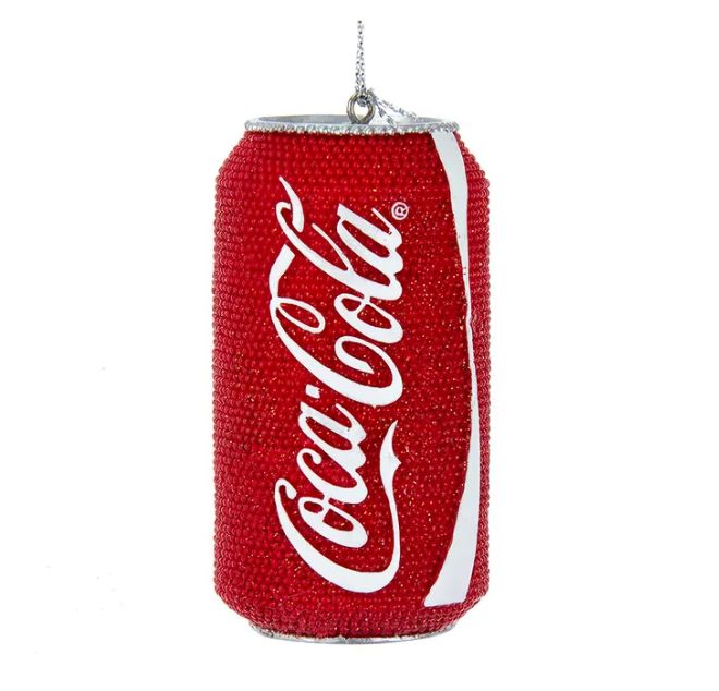 Coca-Cola® Glittered Coca-Cola Can Ornament