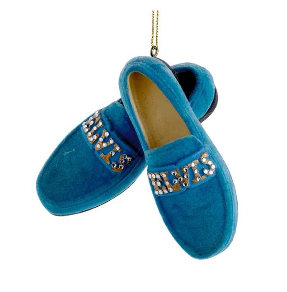 Elvis Presley® Blue Suede Shoes Ornament