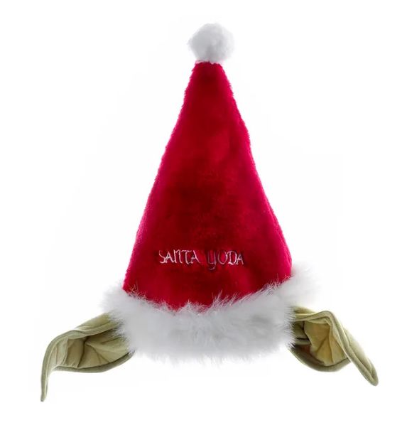 Star Wars™ Plush Yoda Santa Hat With Bendable Ears