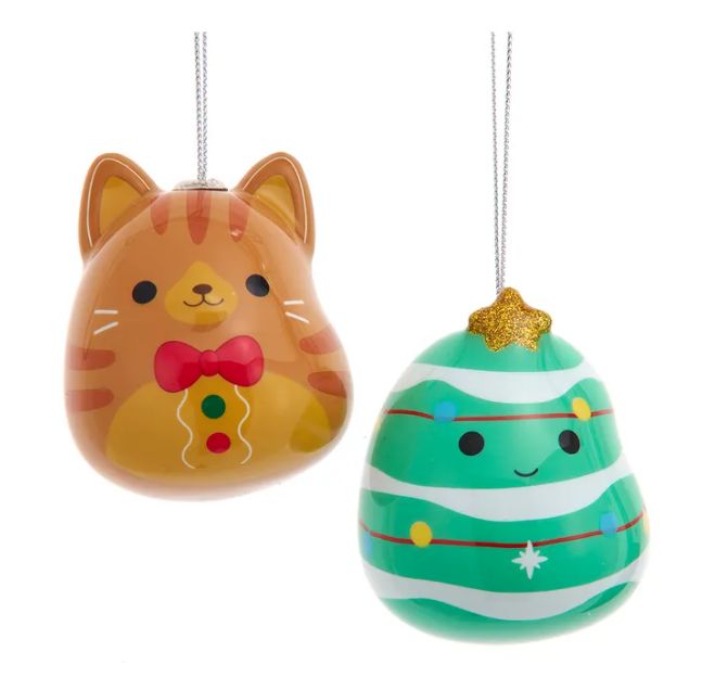 Squishmallows® Johann &amp; Jones Decoupage Ornament, EACH