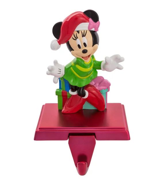 Disney© Minnie Mouse Stocking HolderWith Retractable Hook