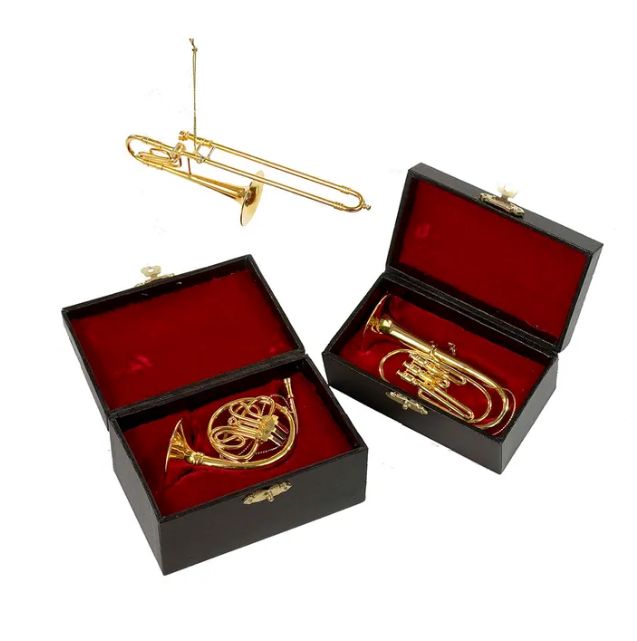 Brass Musical Ornament, EACH