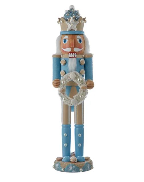 15&quot; Wooden Beach Nutcracker