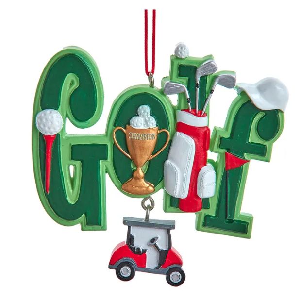 Golf Ornament