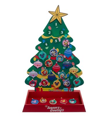 16&quot; Disney© Advent Tree With Magnetic Ornaments