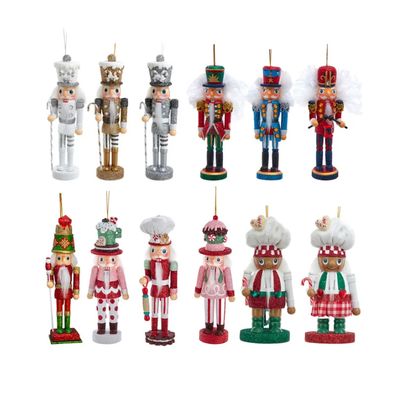 HA07485&quot; Hollywood Nutcrackers™ Nutcracker Ornaments With Rack, EACH