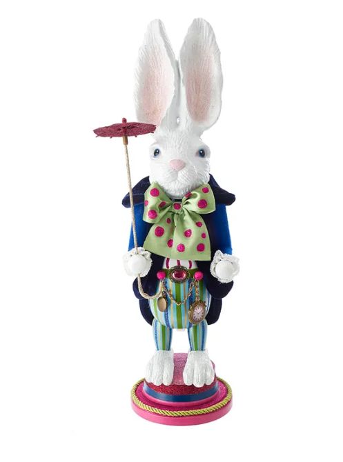 18&quot; Hollywood Nutcrackers™ White Rabbit Nutcracker