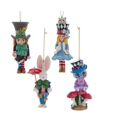 5&quot; Hollywood Nutcracker™ Alice In Wonderland Ornament, EACH