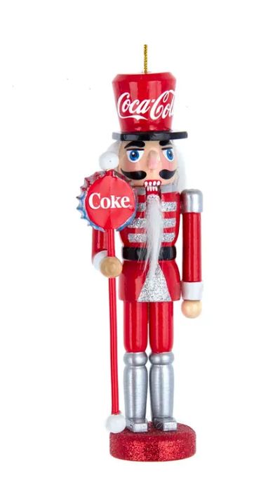 6&quot; Coca-Cola® Nutcracker Ornament