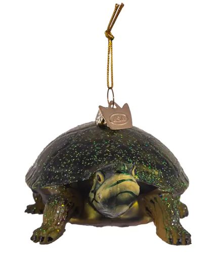 Noble Gems™ Land Turtle Glass Ornament