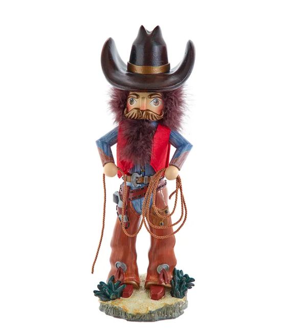 18&quot; Hollywood Nutcrackers™ Cowboy With Lasso Nutcracker