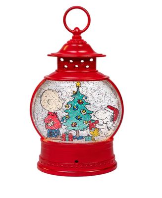 Peanuts© 10" Battery Operated USB Light Up Snoopy & Charlie Brown Lantern