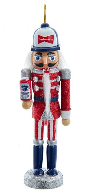 6" Budweiser® Nutcracker Ornament