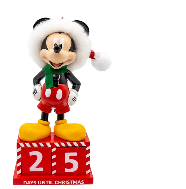8" Disney© Mickey Mouse Countdown Nutcracker