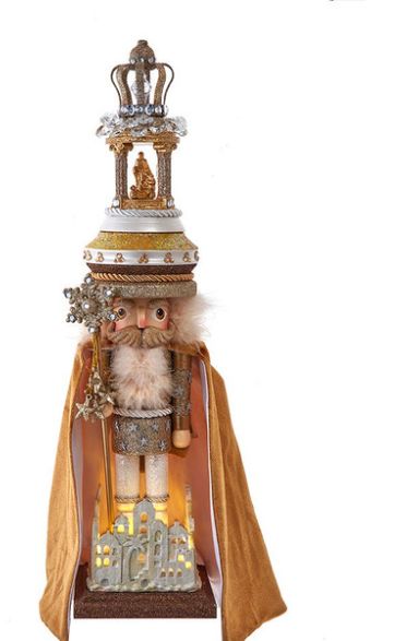 19.5“ Hollywood Nutcrackers™ Lighted O Holy Night Nutcracker