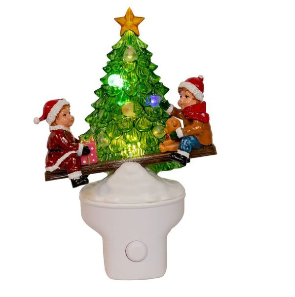 6.18" Children on Seesaw LED Night Light