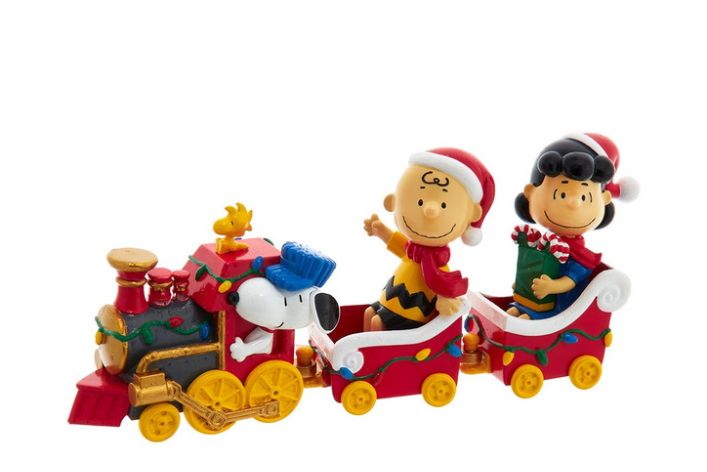 Peanuts© Battery Operated Musical Train Table Piece