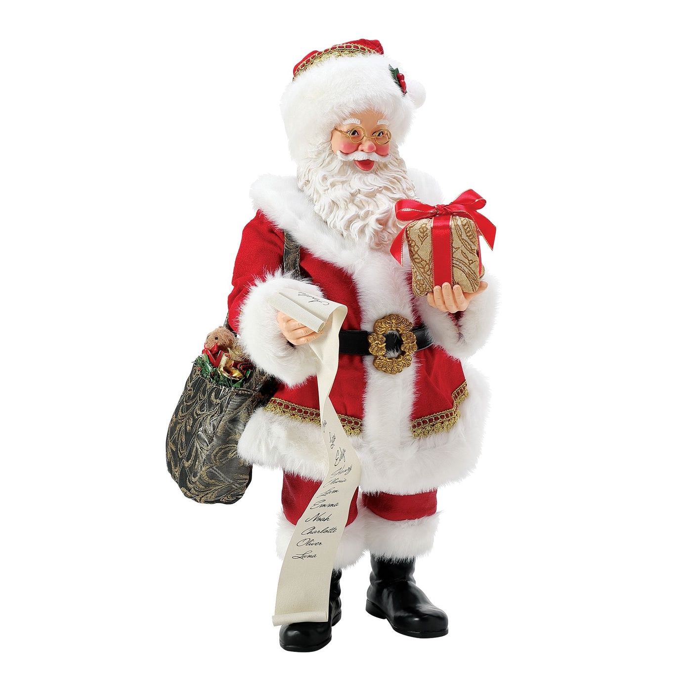 St. Nick With Gifts Figure
