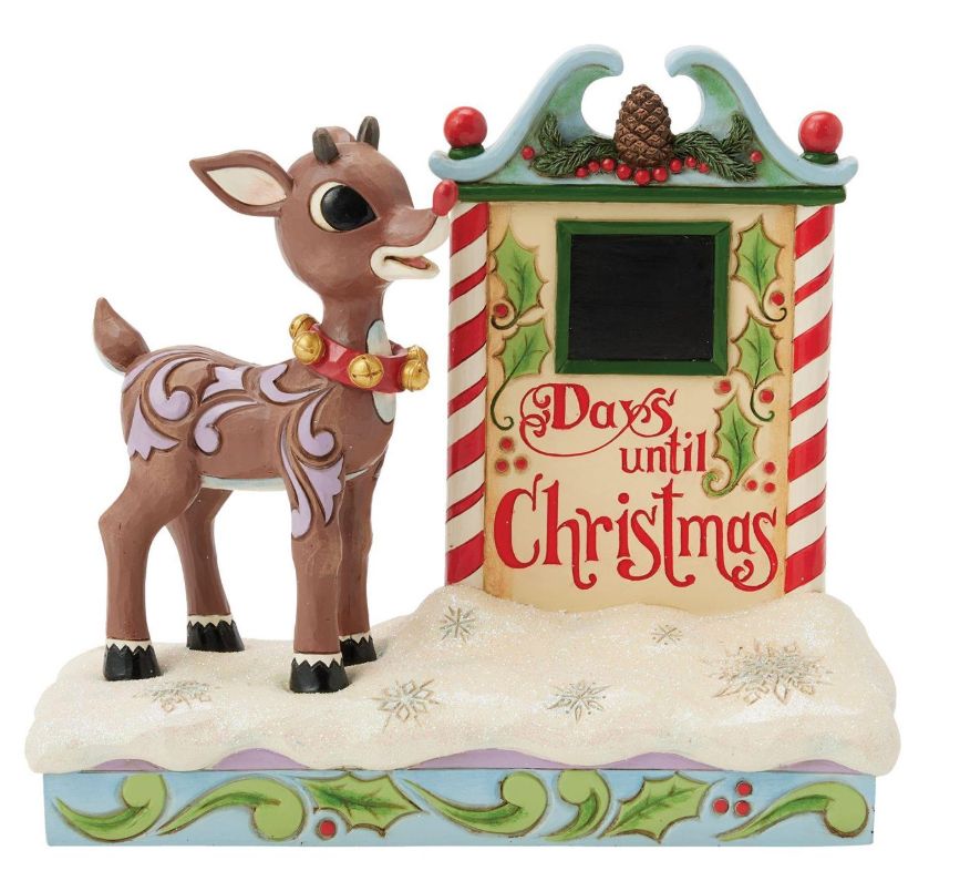 Rudolph Countdown Calendar Figure