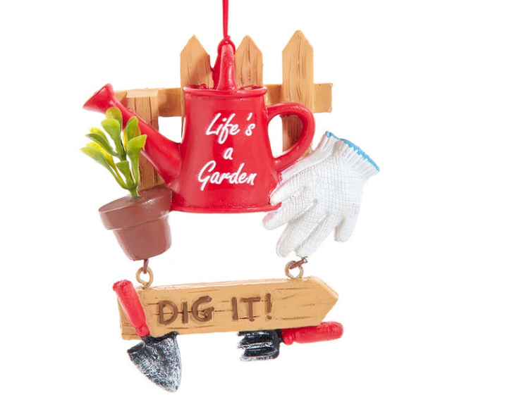 "Life's A Garden" Hanging Ornament
