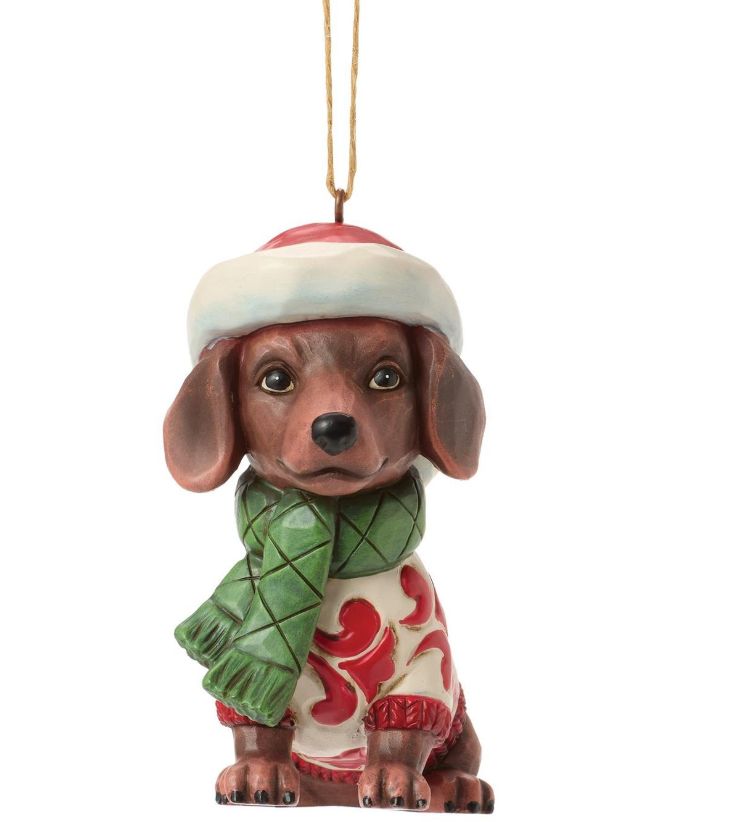 Christmas Dog Dachshund Orn