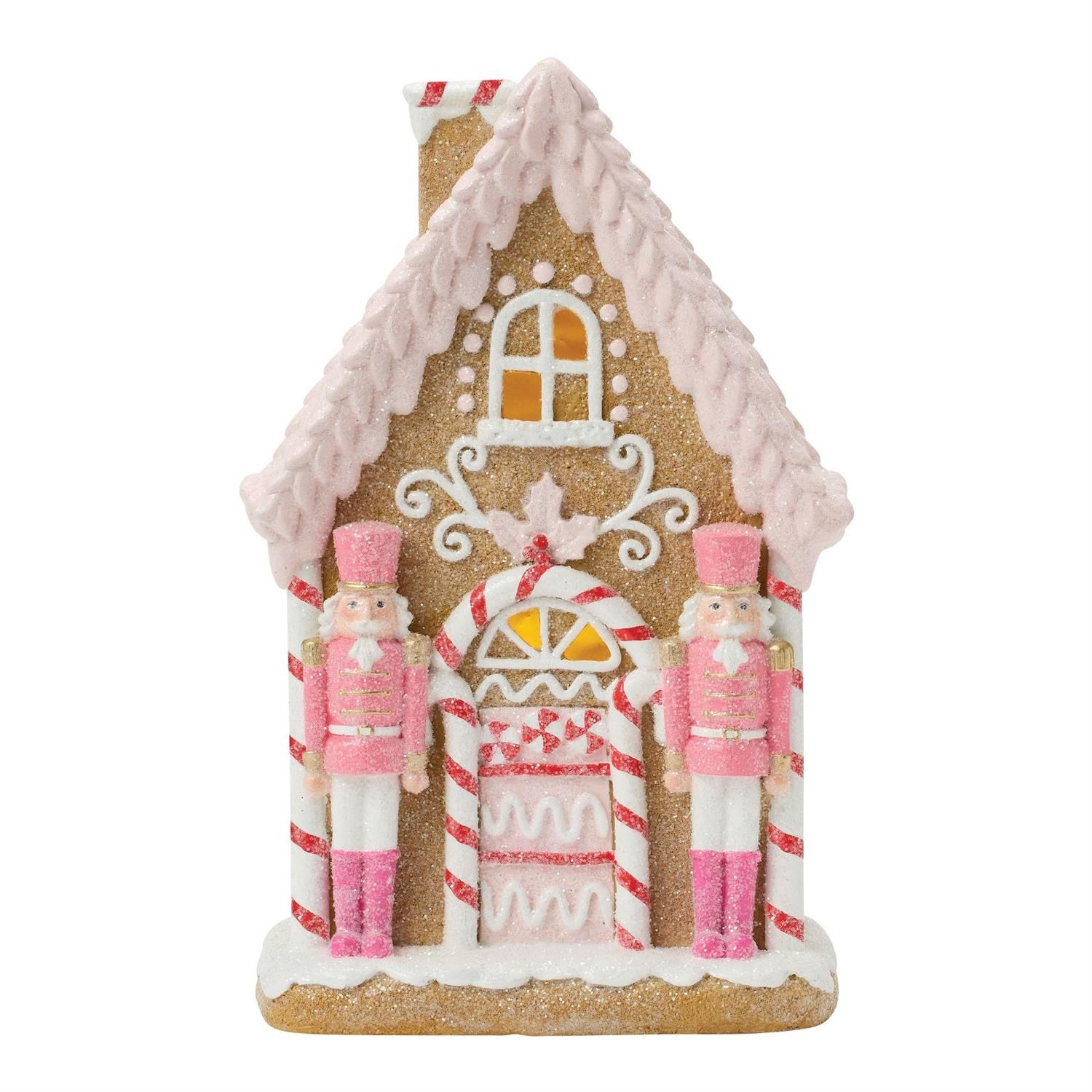 LED Gingerbread House